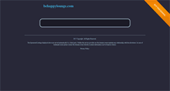 Desktop Screenshot of behappylounge.com