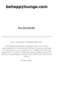 Mobile Screenshot of behappylounge.com